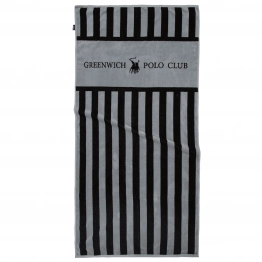 Πετσέτα Θαλάσσης Βαμβακερή 90x180εκ. Essential 5234 Grey Greenwich Polo Club