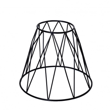 Βάση Στρογγυλή Μεταλλική Μαύρη 25-12x20εκ. ESPIEL HOT1509