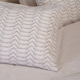 Ζεύγος Μαξιλαροθήκες Βαμβακερές 50x70εκ. Paris Grey Ultra Line Melinen 20005850