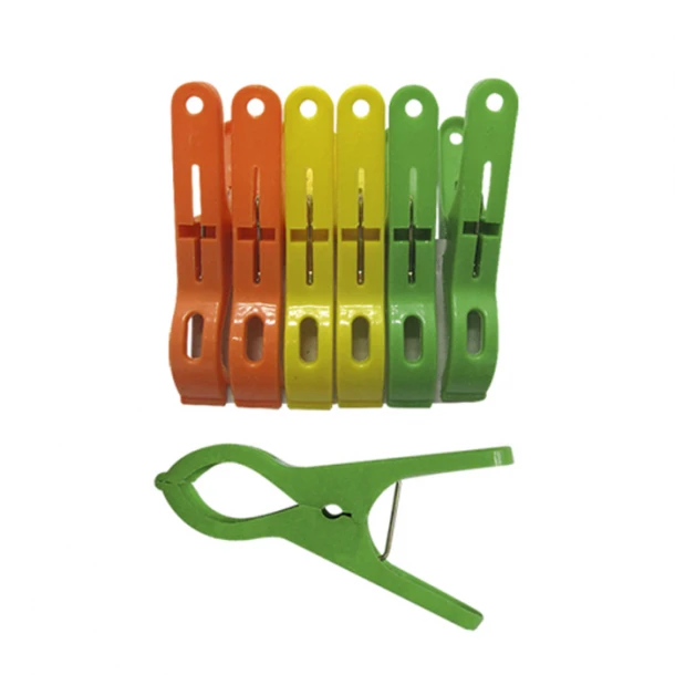 Μανταλάκια Μεγάλα Σετ 6τμχ 11εκ. Homie