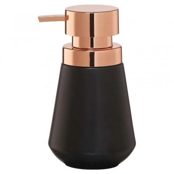 Ντισπένσερ Πορσελάνης 400ml-10x16,5εκ. Conical Black Sealskin 362330219