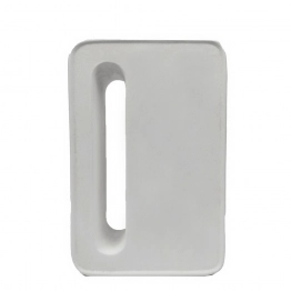 Βάζο Κεραμικό Κρεμ 17x7,5x25,5εκ. ESPIEL MAH109