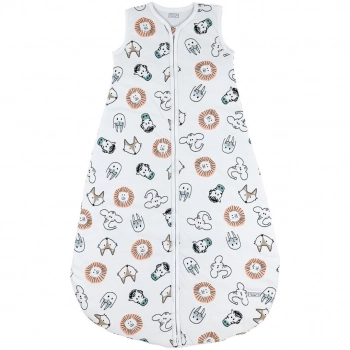 Υπνόσακος Βαμβακερός 2.5Tog 1-4 Μηνών/51-62εκ. Animal Multicolour Meyco MEY-725156