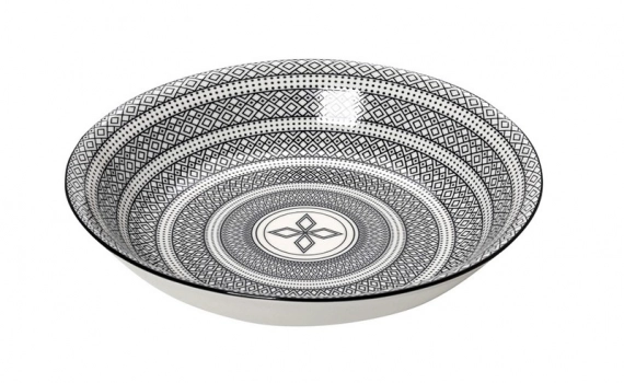 Πιάτο Βαθύ Φαγητού Stoneware Charlotte ESPIEL 23εκ. GUI421K6