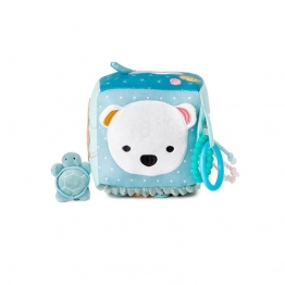 Κύβος Μαλακός Δραστηριοτήτων Ocean 14x14x14εκ. Baby To Love Little Big Friends BTL303983