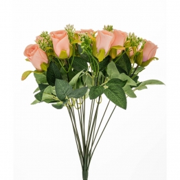Μπουκέτο Με Τριαντάφυλλα Ροζ iliadis 40εκ. 82050