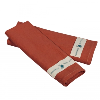 Σετ 2τμχ Πετσέτες Κουζίνας Βαμβακερές 30x45εκ. Μπεζ Essential 2642 Τερακότα Greenwich Polo Club