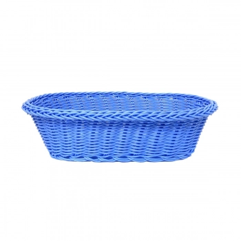 Ψωμιέρα Polyrattan Μπλε Art Et Lumiere 24x27x7εκ. 03484