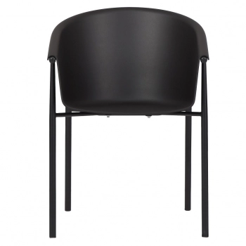 Καρέκλα Πλαστική Μαύρη 80x57x59εκ. Envy ESPIEL SCH48963K4