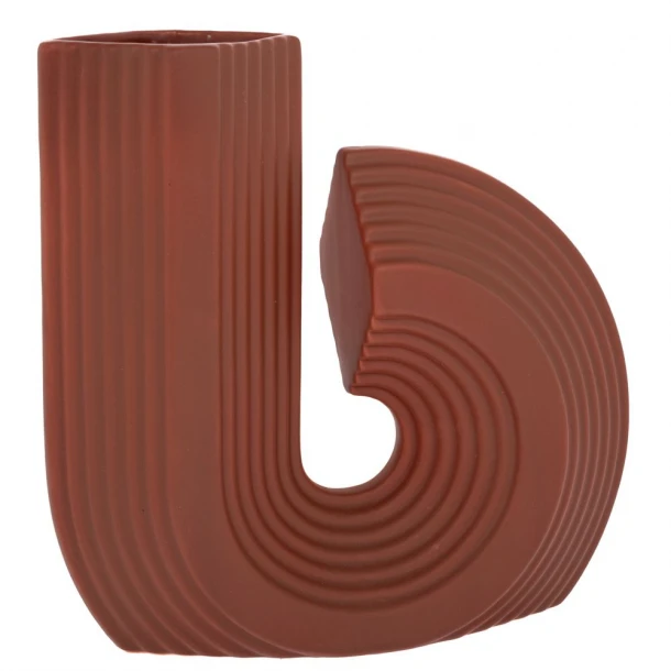 Βάζο Κεραμικό Μπορντώ 28x7x26εκ. iliadis 92017