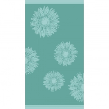 Πετσέτα Θαλάσσης Βαμβακερή Velour Aqua 86x160εκ. Flower Melinen 20004875