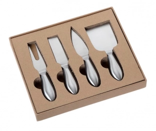 Σετ Μαχαίρια Τυριών 4τμχ Inox Mat CRYSPO TRIO 01.00.504