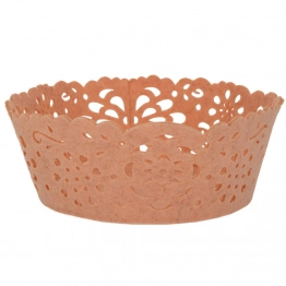 Καλαθάκι Τσόχινο Σομόν 20x20x8εκ. iliadis 92792