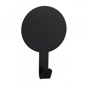 Άγκιστρο Μεταλλικό Αυτοκόλλητο 8,5x1,5x13εκ. Black MRShome 0021002