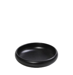Πιατάκι Σερβιρίσματος Stoneware Μαύρο Mianmar ESPIEL 9,8x3,4εκ. GMT208K6