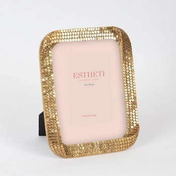 Κορνίζα Polyresin Χρυσή 15x20εκ. ESTHETI 756-12164