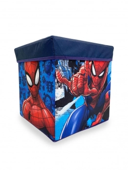 Κουτί-Σκαμπό Polyester Marvel Spider-Man 09 Blue 30x30x30εκ. DimCol