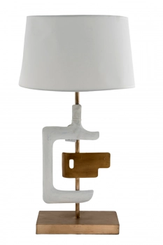 Φωτιστικό Επιτραπέζιο Μεταλλικό 35x35x63.5εκ. Zen Collection 24.3.49582