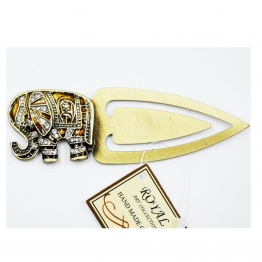 Σελιδοδείκτης Ελέφαντας Με Σμάλτο & Στρας Royal Art 9,5εκ. BOS6779BR