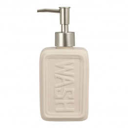 Ντισπένσερ Δολομίτη 300ml-8x5,5x18,2εκ. White MRShome 0097001