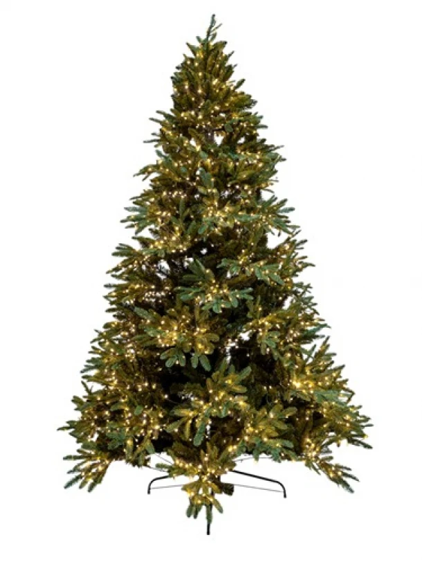 Χριστουγεννιάτικο Δέντρο Με Λαμπάκια 201εκ.-2728Tips-2500 Led PE-PVC Zen Collection 25.58.51804