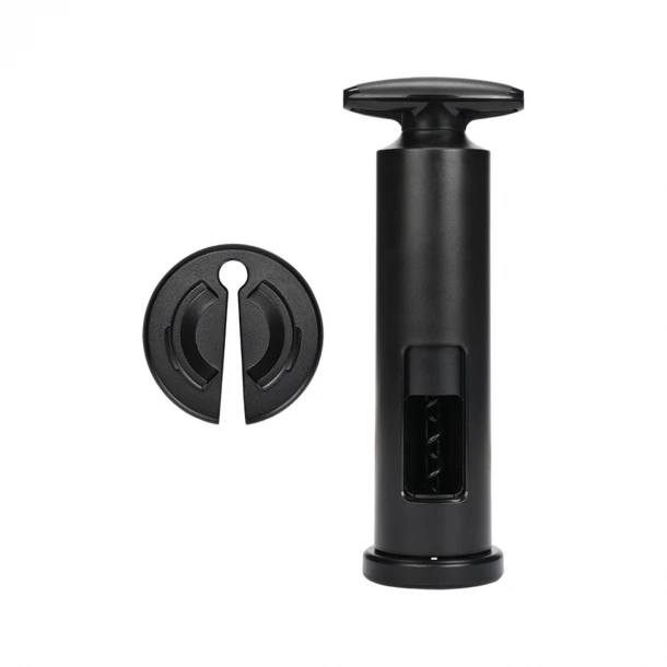 Ανοιχτήρι Κρασιού Με Κόπτη Πλαστικό Μαύρο 6,4x4,1x16,5εκ. Estia 01-27803