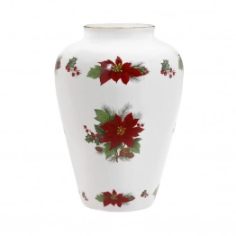 Χριστουγεννιάτικο Βάζο Πορσελάνης 24εκ. Alexandrino CRYSPO TRIO 06.241.95