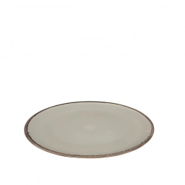 Πιάτο Φαγητού Ρηχό Πορσελάνης Vibes Grey ESPIEL 27εκ. TLS101K6