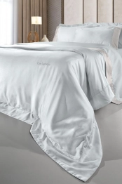 Σετ 3τμχ Παπλωματοθήκη Βαμβακοσατέν Υπέρδιπλη 245x255εκ. Silky Moonlight Guy Laroche