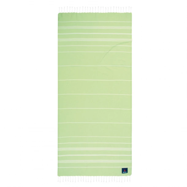 Πετσέτα Θαλάσσης-Παρεό Βαμβακερή 80x180εκ. Essential 3811 Πράσινη Greenwich Polo Club