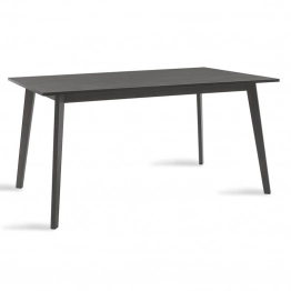 Τραπέζι Benson pakoworld MDF σε rustic grey απόχρωση 150x90x75εκ