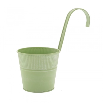 Κουβαδάκι Κρεμαστό Μεταλλικό Πράσινο iliadis 12x11x21εκ. 85620