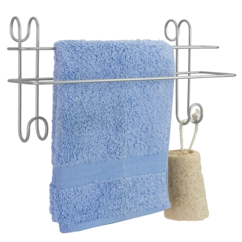 Ράφι Μπάνιου Μεταλλικό Κρεμαστό Polytherm 30x13x25εκ. Metaltex 403802