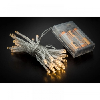 Λαμπάκια Μπαταρίας 40 Led-2μ. Λευκό Σταθερό Φως iliadis 55465