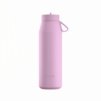 Θερμός Με Καλαμάκι Ανοξείδωτος Lavender Pulse Save The Aegean Estia 800ml 01-43216