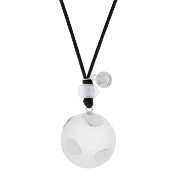Μενταγιόν Επάργυρο-Βαμβακερό Babybell Silver Hearts Proud Mama PM-272