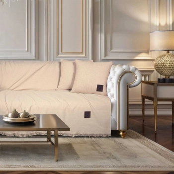 Ριχτάρι Polycotton Τριθέσιος 180x300εκ. Essential 3987 Beige Greenwich Polo Club