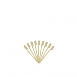 Οδοντογλυφίδες Σετ 100τμχ Bamboo 9εκ. Metaltex 570108