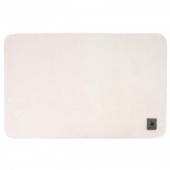 Ταπέτο Μπάνιου Αντιολισθητικό Polyester 60x90εκ. Essential 3115 Λευκό Greenwich Polo Club