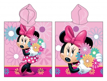 Πόντσο Παιδικό Βαμβακερό 50x115εκ. Minnie 09 Digital Print Disney Dimcol