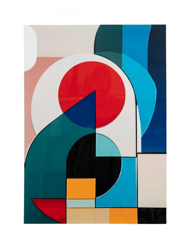 Πίνακας Με Σχήματα Multi 50x3x70εκ. Zen Collection 25.60.52251