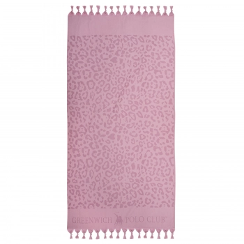 Πετσέτα Θαλάσσης-Παρεό Βαμβακερή 90x170εκ. Essential 4060 Nude Greenwich Polo Club