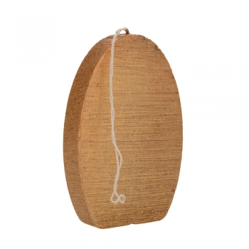 Κερί Αυγό 10x15εκ. Ρουστίκ Χρυσό iliadis 91175