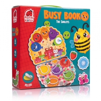 Busy Book Με Velcro Φατσούλες Roter Kafer RK1170-04