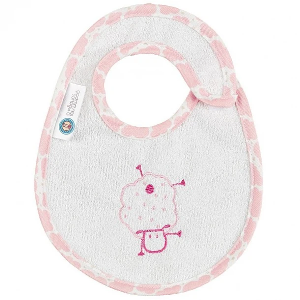 Σαλιάρα Polycotton Μεσαία Sheep Ροζ 19291