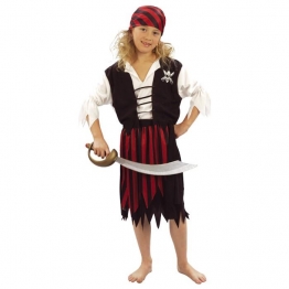 Στολή Παιδική Πειρατίνα (4-6 ετών / 7-10 ετών / 11-14 ετών) Carnavalista 3-933