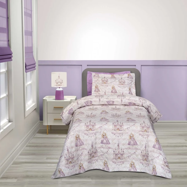 Κουβερλί Microfiber Μονό 160x240εκ. Essential 8862 Nude Greenwich Polo Club