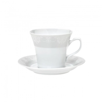 Φλυτζάνι Τσαγιού Πορσελάνης 220ml Deco Classico CRYSPO TRIO 24.480.16