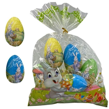 Αυγά Σετ 9τμχ Χάρτινα Λαγός 6εκ. Bunny's