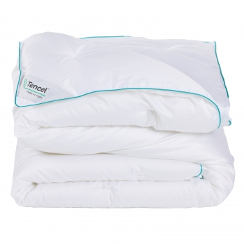 Πάπλωμα Tencel King Size 240x260εκ. Comfort 1429 Λευκό Das Home